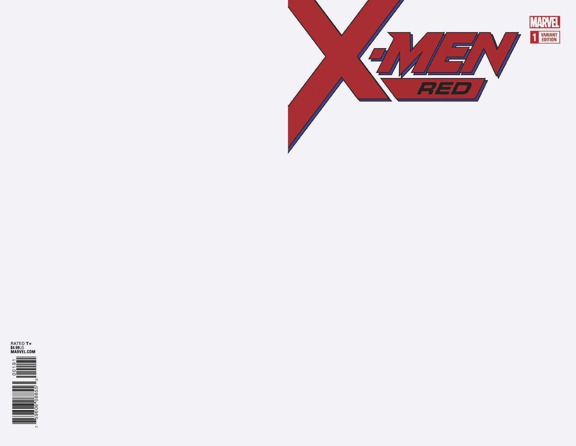 02/07/2018 X-MEN RED #1 BLANK VAR(CB105)