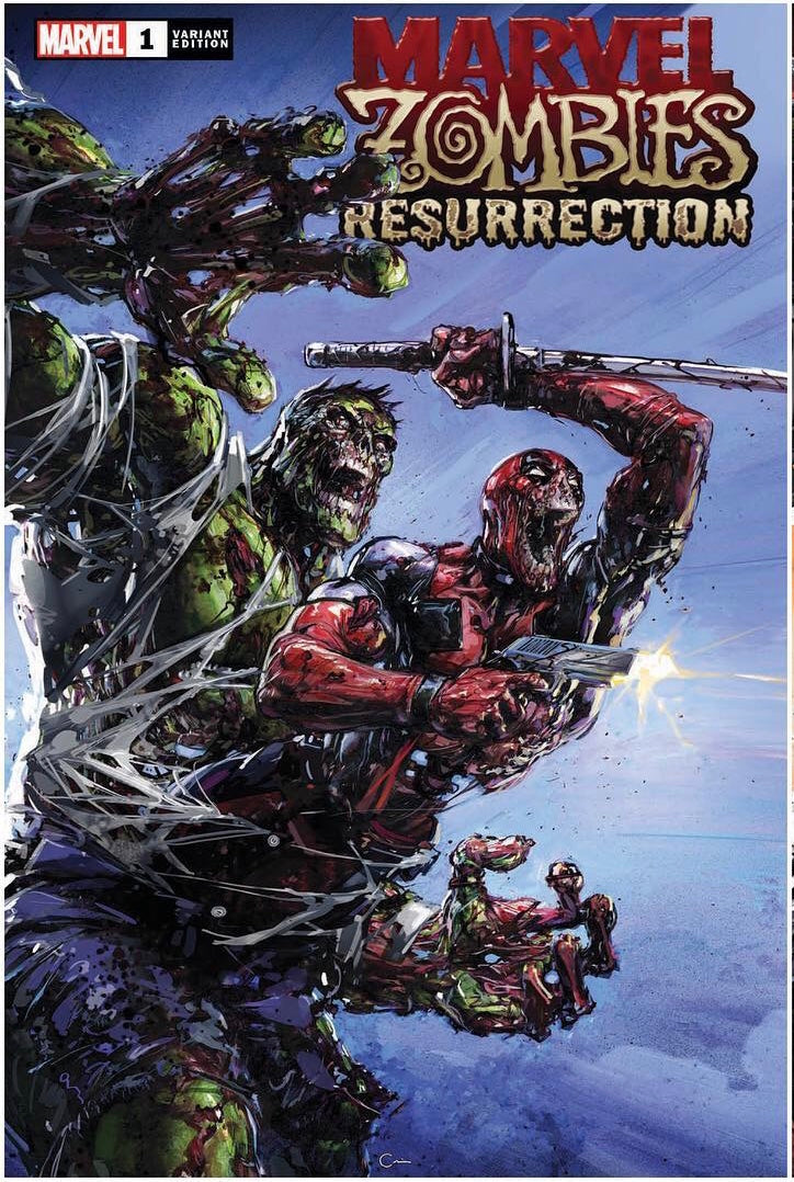 MARVEL ZOMBIES RESURRECTION #1 CLAYTON CRAIN EXCLUSIVE OPTION (CB3)