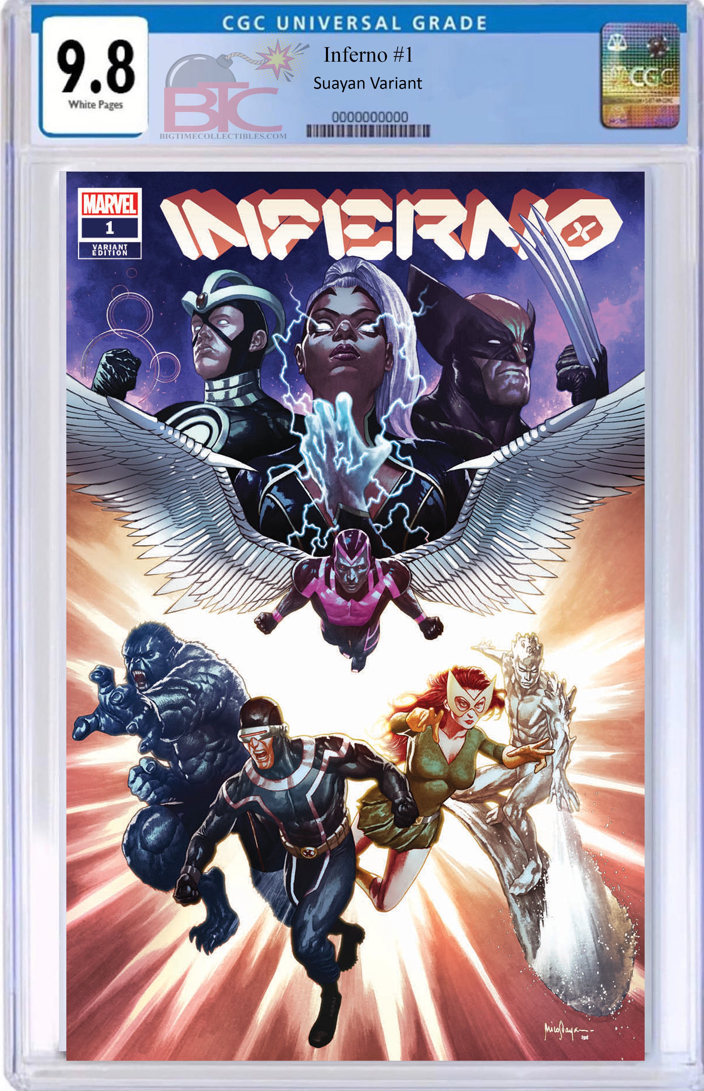 09/29/2021 INFERNO #1 MICO SUAYAN EXCLUSIVE VARIANT OPTIONS