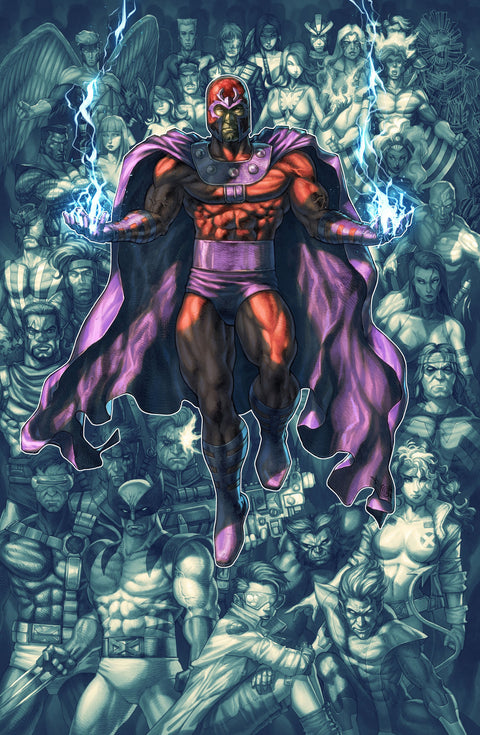 X-Men Trial of Magneto #1 Alan Quah Exclusive Virgin Variant cover