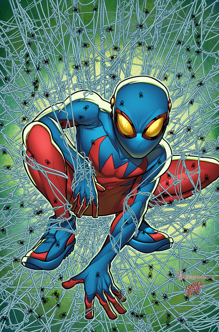 SPIDER-MAN 7 2ND PRT MIKE MCKONE EXCLUSIVE VARIANT OPTIONS- 05/17/23