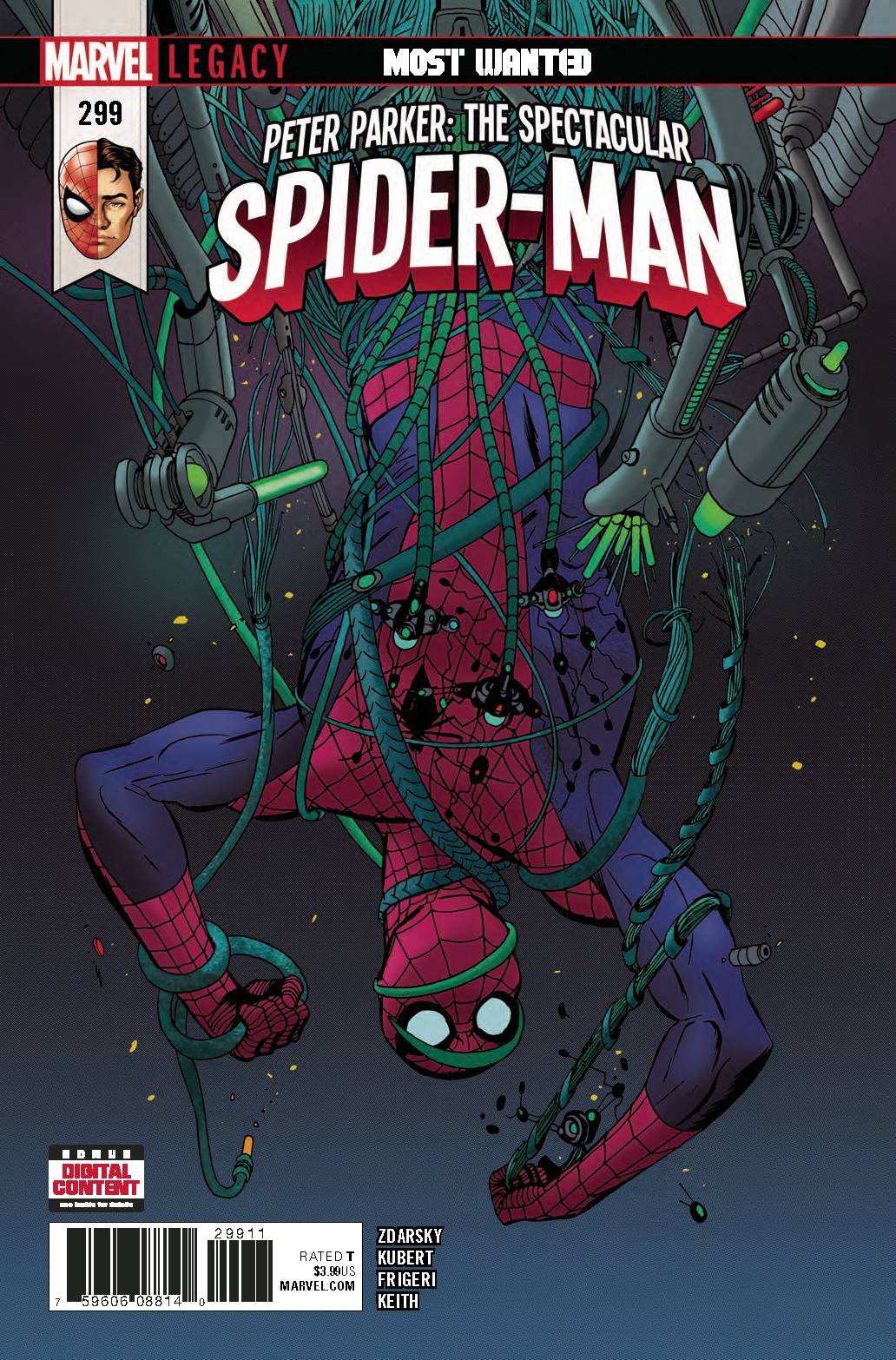 PETER PARKER SPECTACULAR SPIDER-MAN #299 LEG