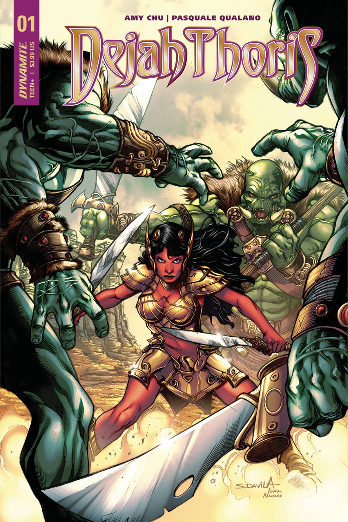 DEJAH THORIS #1 CVR D DAVILA 02/07/18 RD