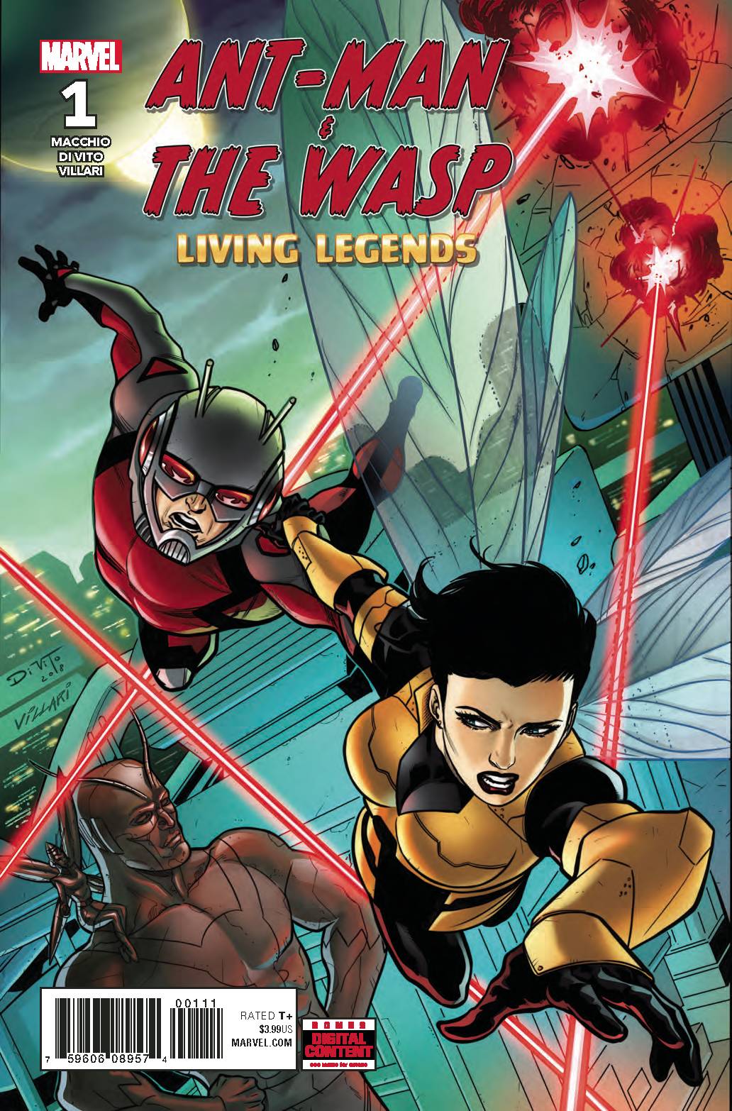 ANT-MAN AND WASP LIVING LEGENDS #1