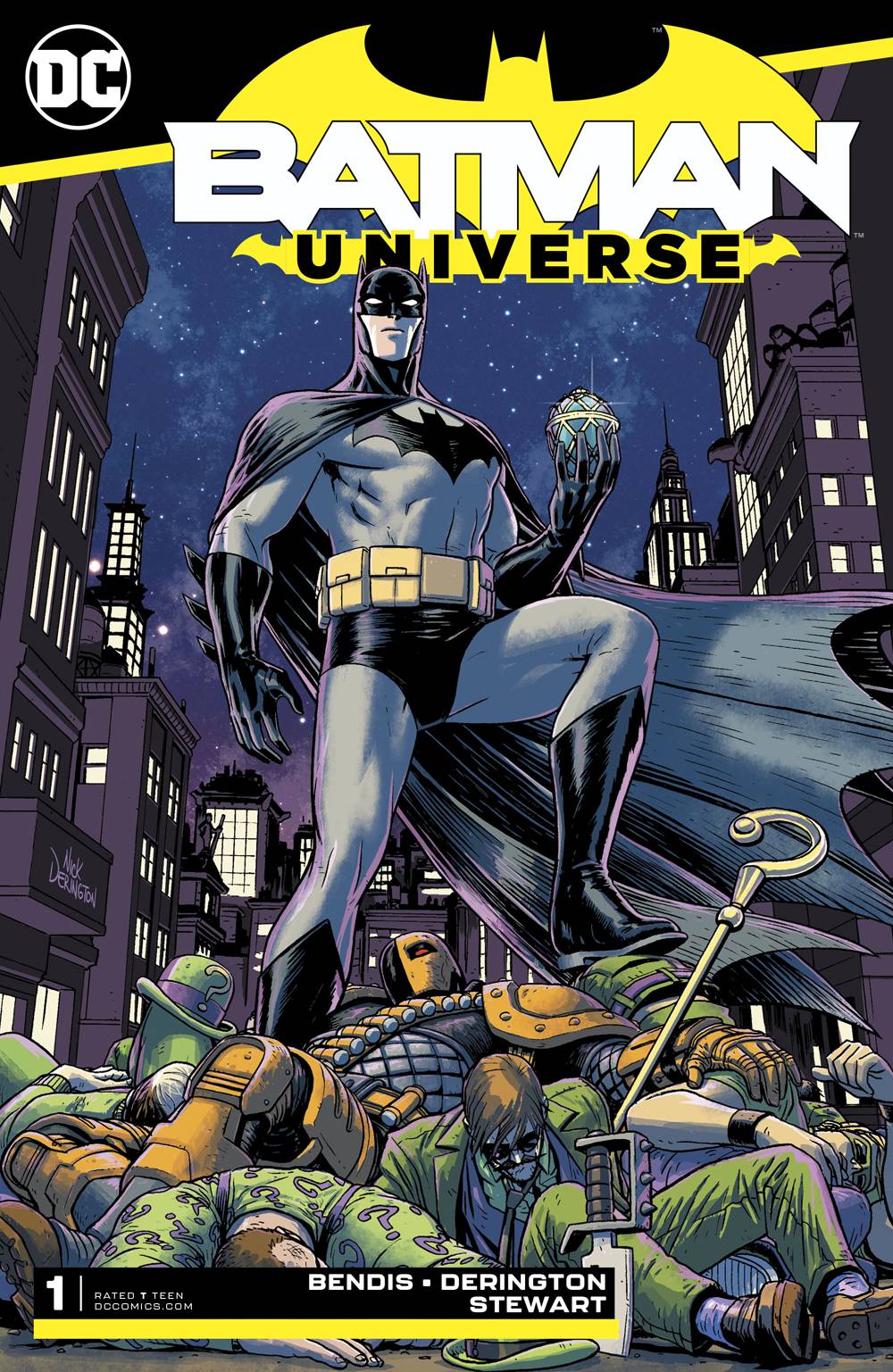 BATMAN UNIVERSE #1 (OF 6) 07/10/19 FOC 06/17/19