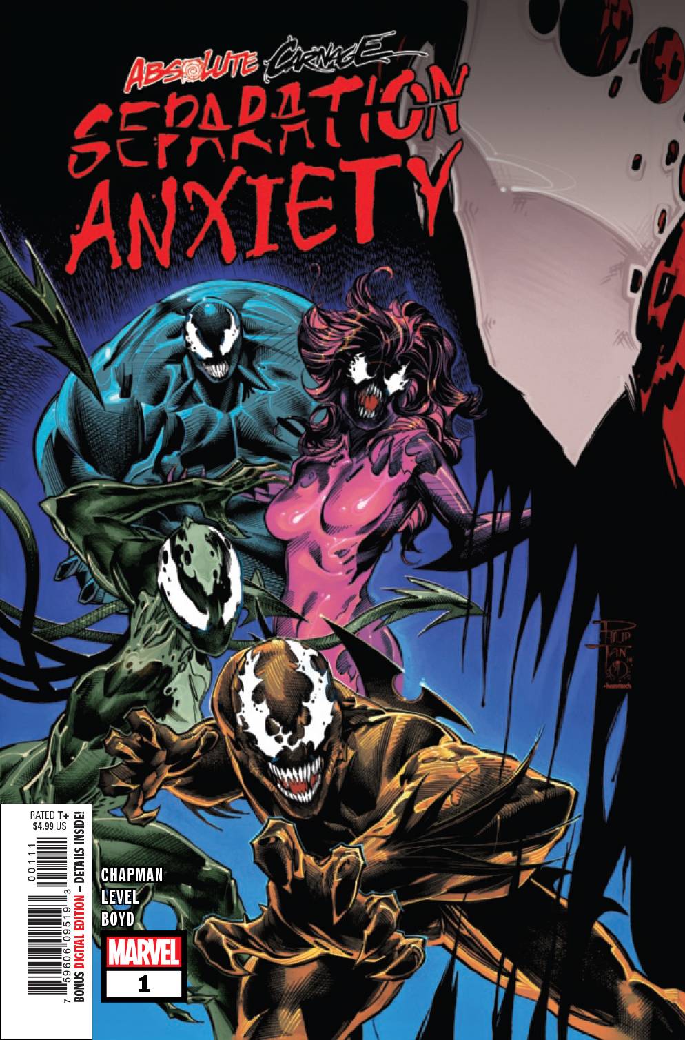 ABSOLUTE CARNAGE SEPARATION ANXIETY #1 08/14/19