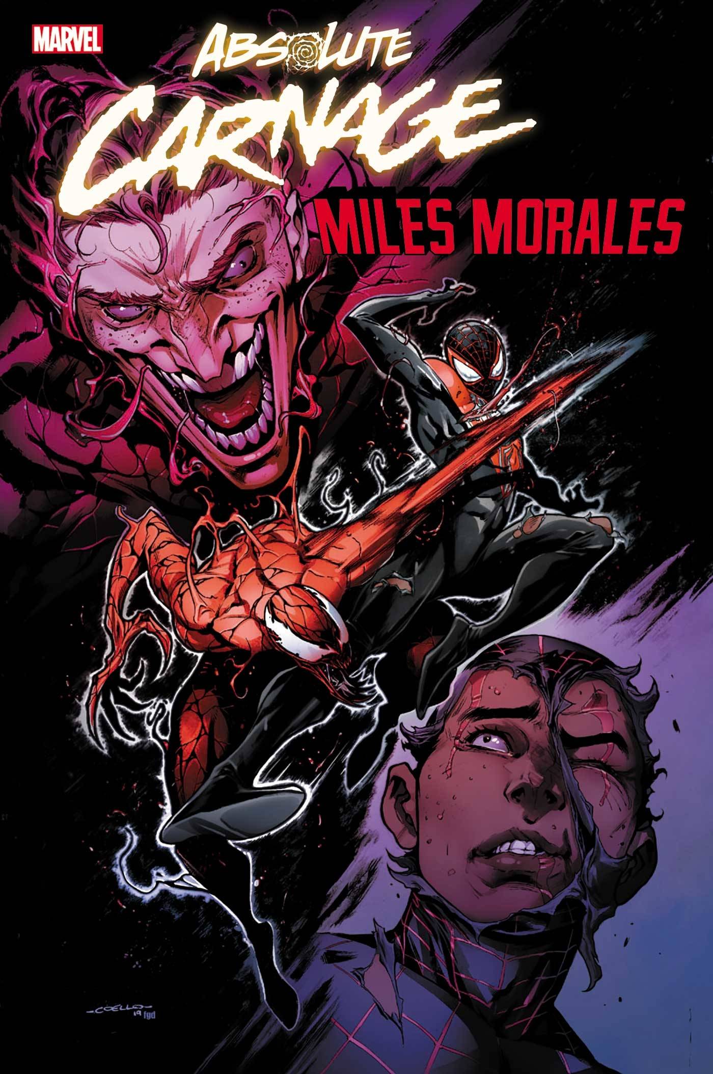 ABSOLUTE CARNAGE MILES MORALES #1 (OF 3) COELLO 1:50 VARIANT
