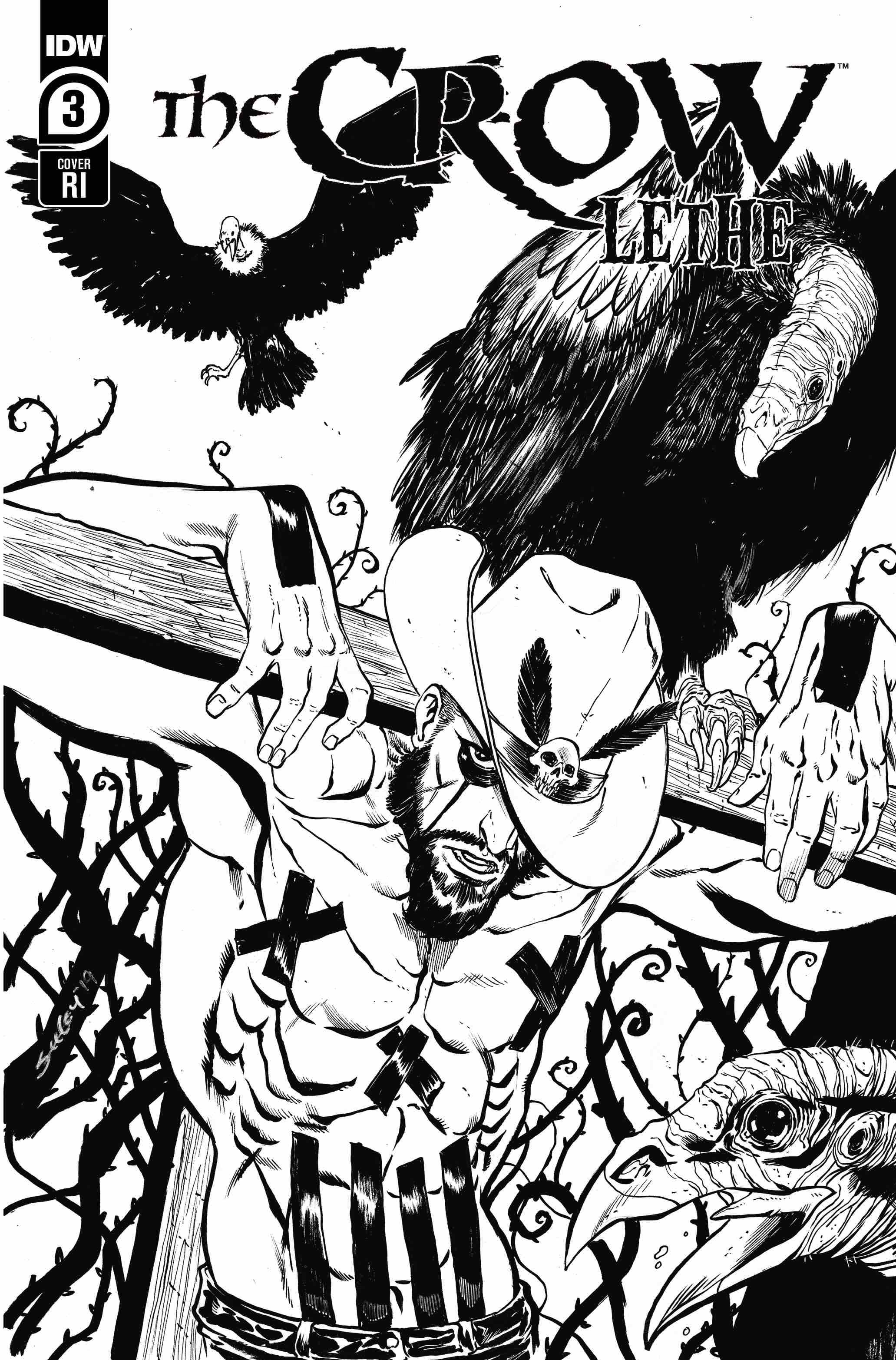 CROW LETHE #3 (OF 3) 1:10 VARIANT 08/05/20