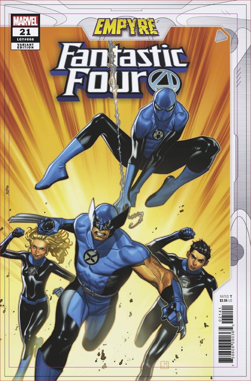 FANTASTIC FOUR #21 MOLINA EMPYRE VARIANT 07/15/20