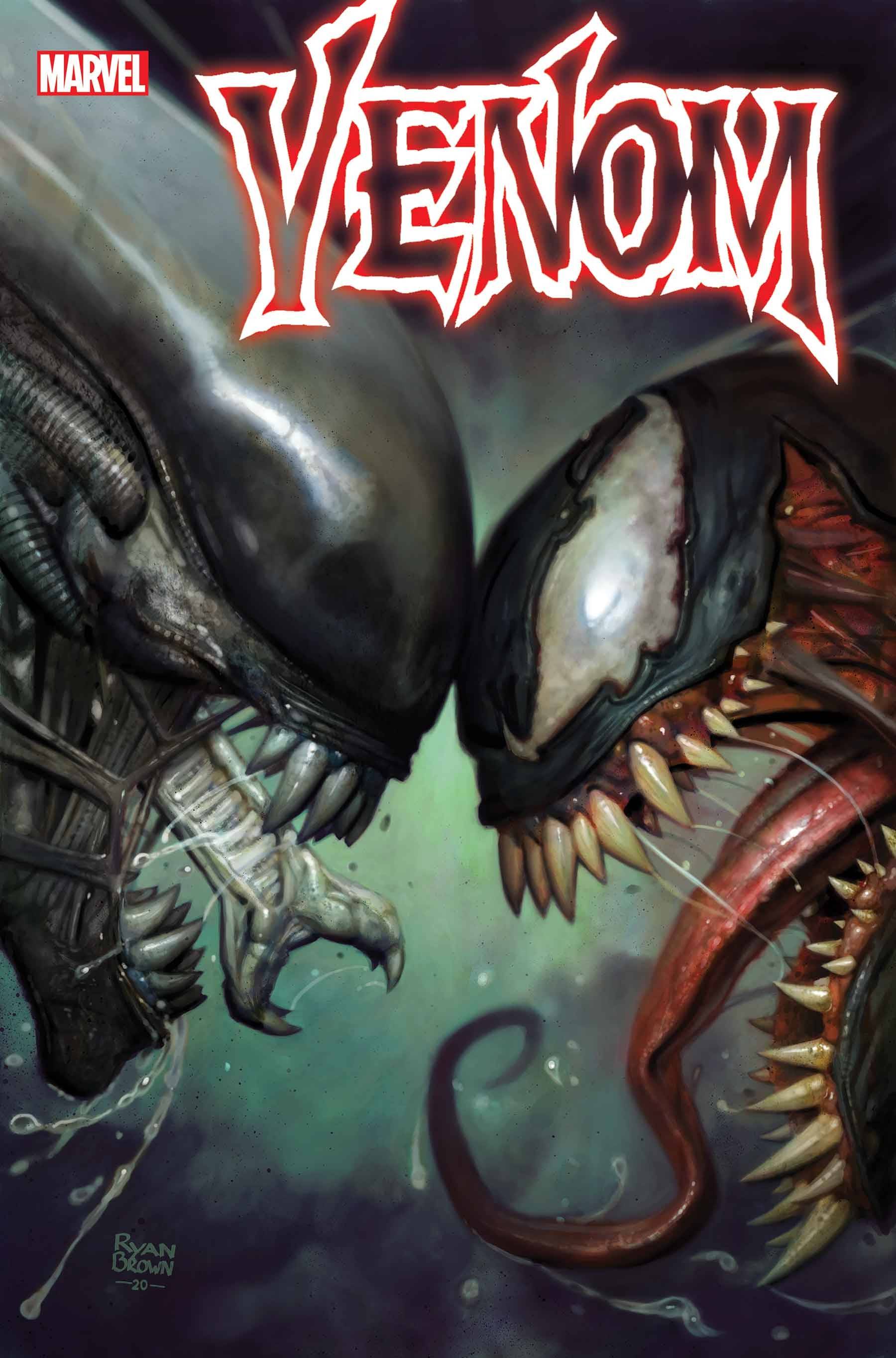 VENOM #32 BROWN MARVEL VS ALIEN VAR KIB 01/06/21 (CB132)