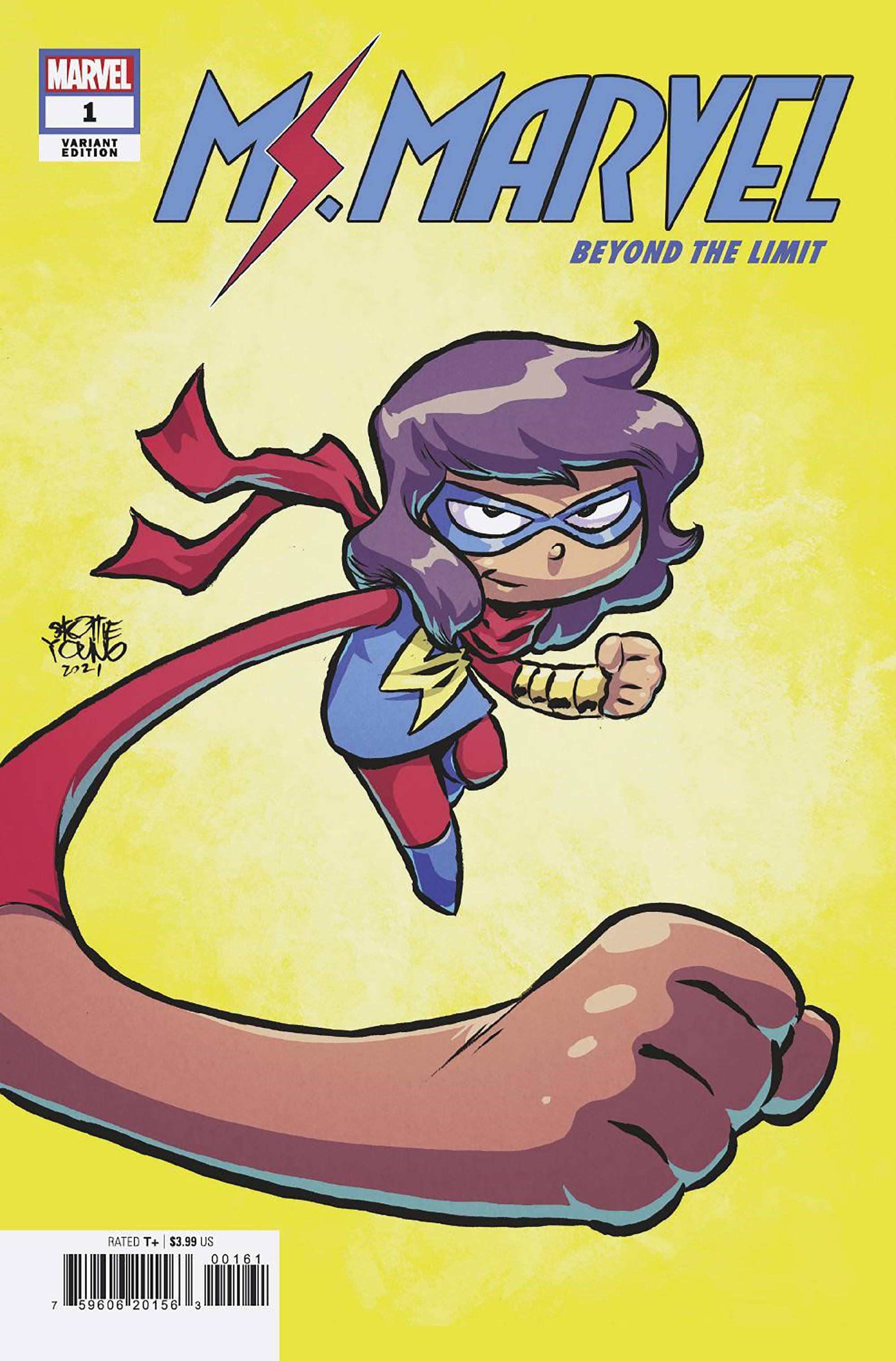 12/22/2021 MS MARVEL BEYOND LIMIT #1 (OF 5) YOUNG VAR