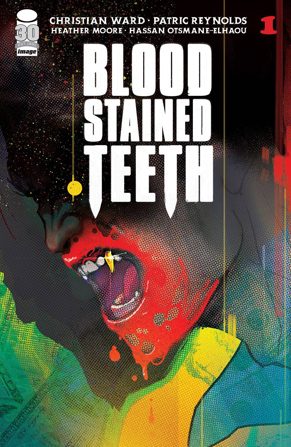 04/27/2022 BLOOD-STAINED TEETH #1 CVR A WARD