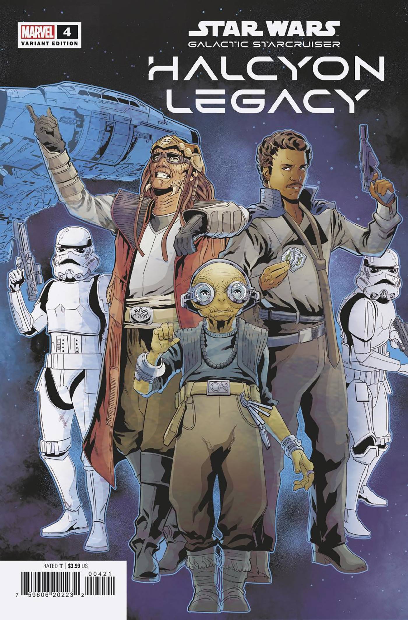 07/06/2022 STAR WARS HALCYON LEGACY #4 (OF 5) SLINEY CONNECTING VARIANT