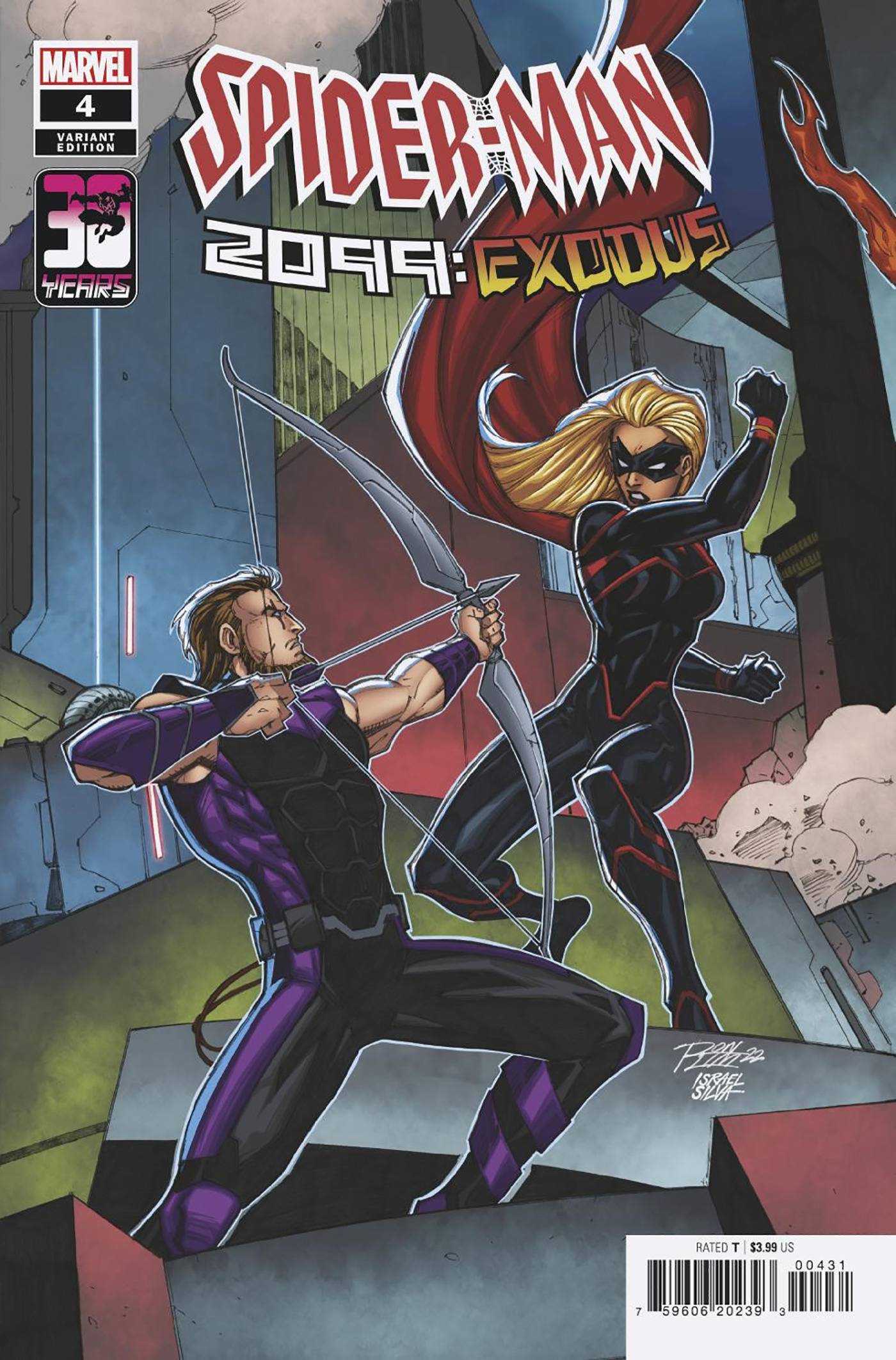 07/13/2022 SPIDER-MAN 2099 EXODUS #4 BTC ULTIMATE 5-PACK