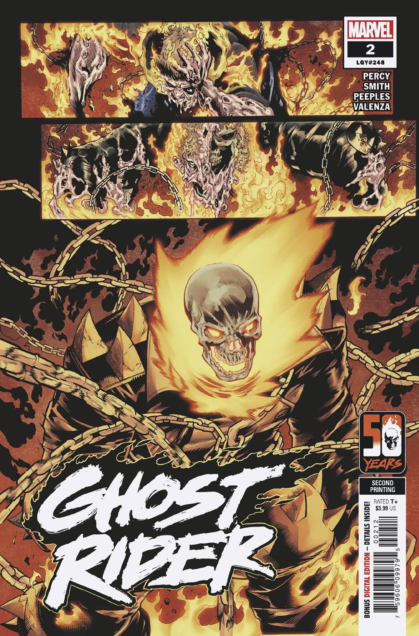 06/08/2022 GHOST RIDER #2 2ND PTG CORY SMITH VARIANT