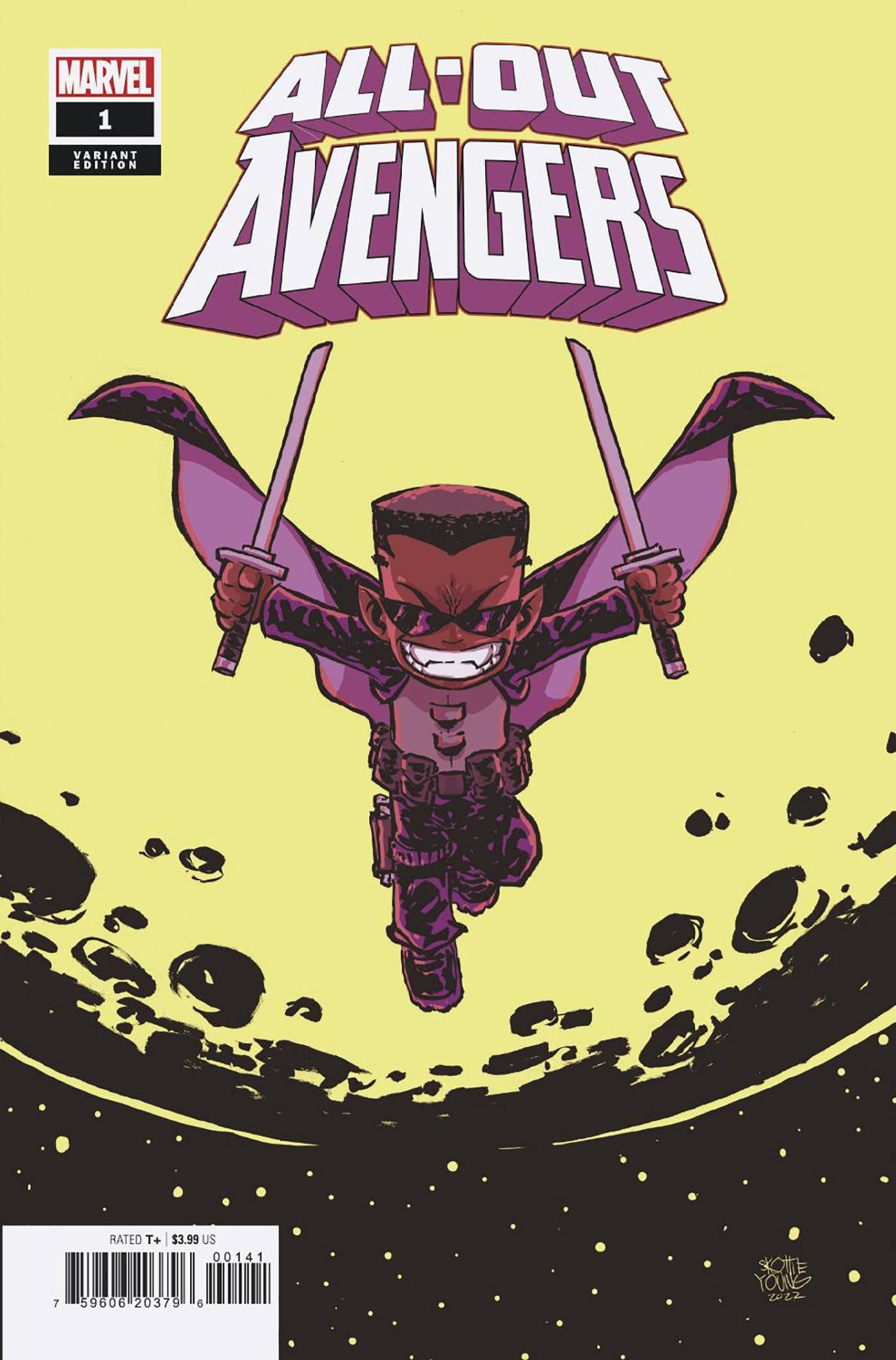 09/07/2022 ALL-OUT AVENGERS #1 YOUNG VARIANT