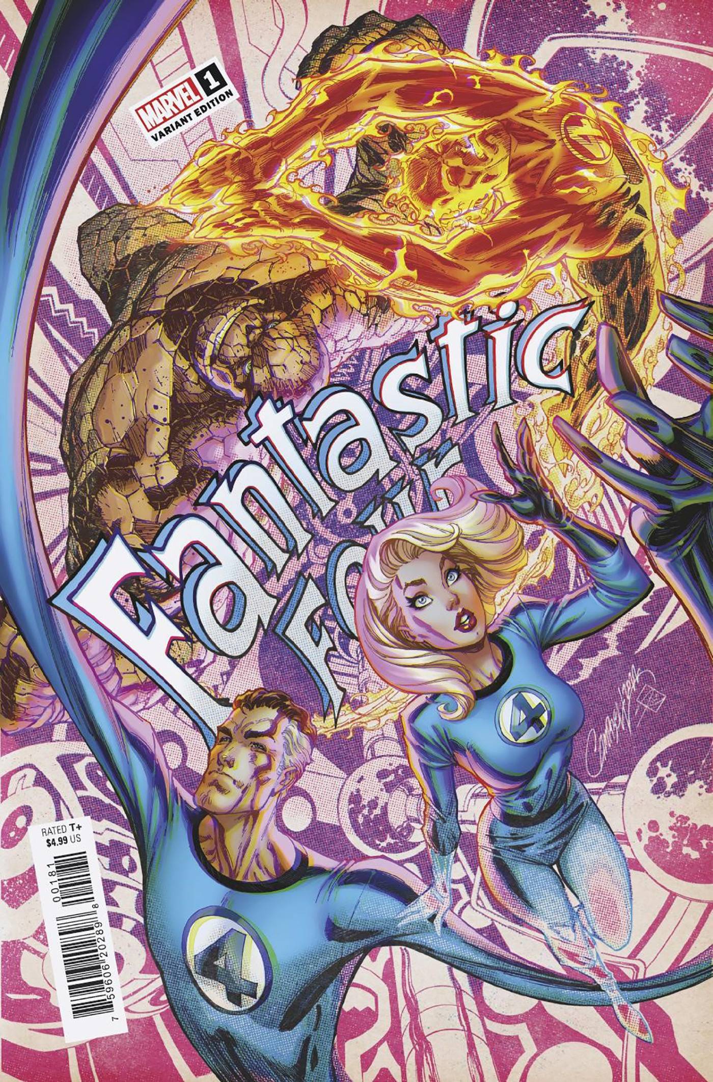 11/09/2022 FANTASTIC FOUR #1 JS CAMPBELL ANNIVERSARY VARIANT