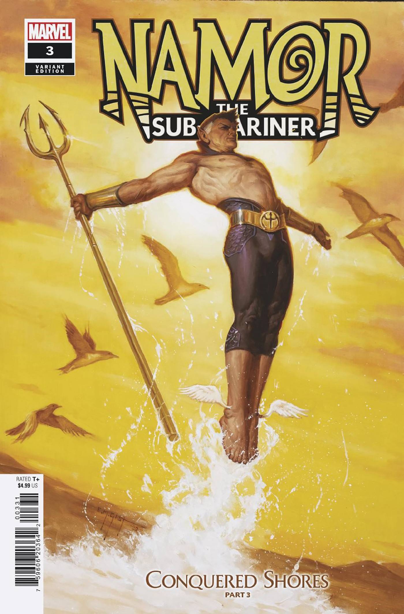 12/21/2022 NAMOR CONQUERED SHORES #3 (OF 5) 1:25 GIST VARIANT