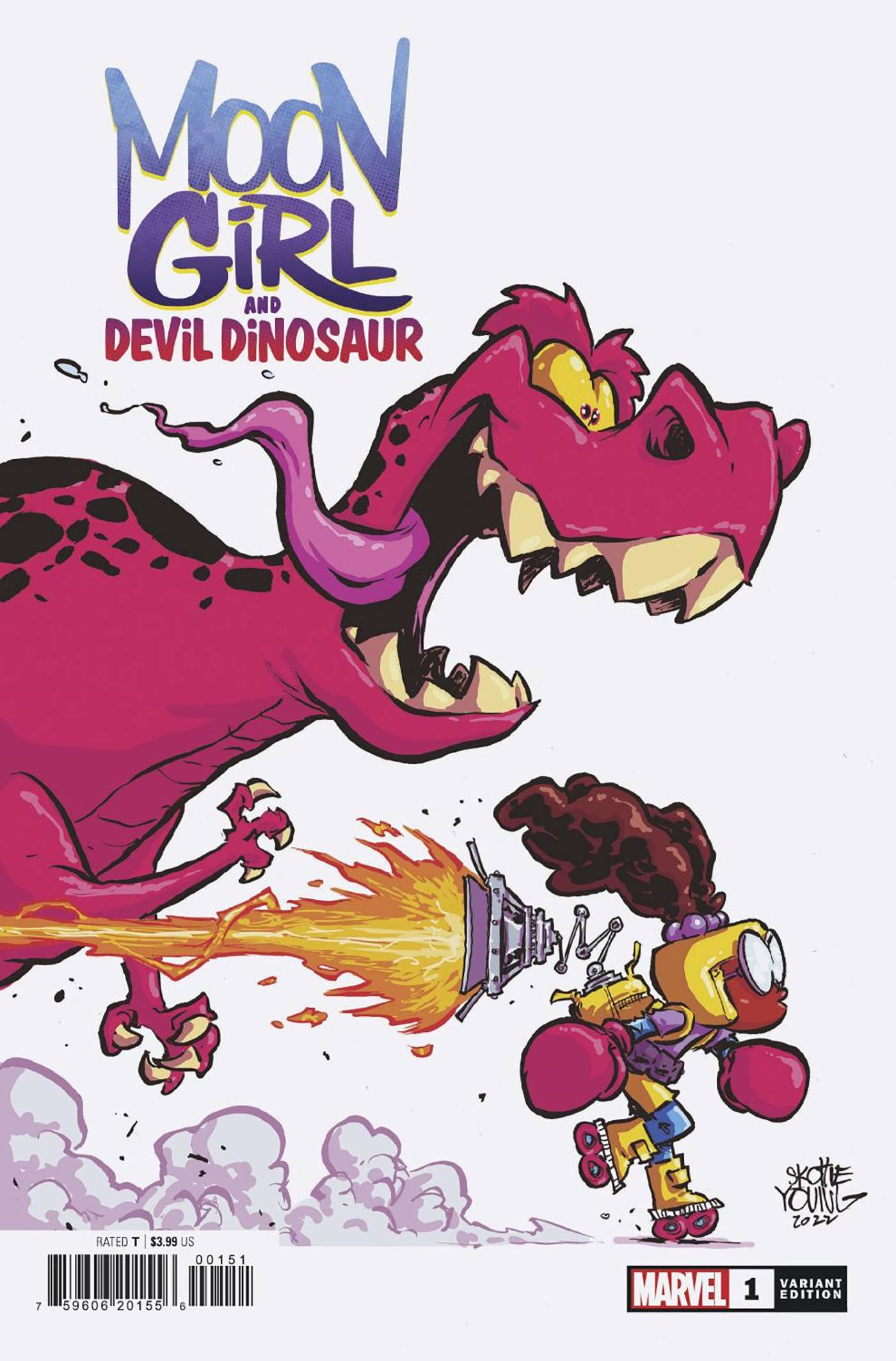 12/07/2022 MOON GIRL AND DEVIL DINOSAUR #1 (OF 5) YOUNG VARIANT