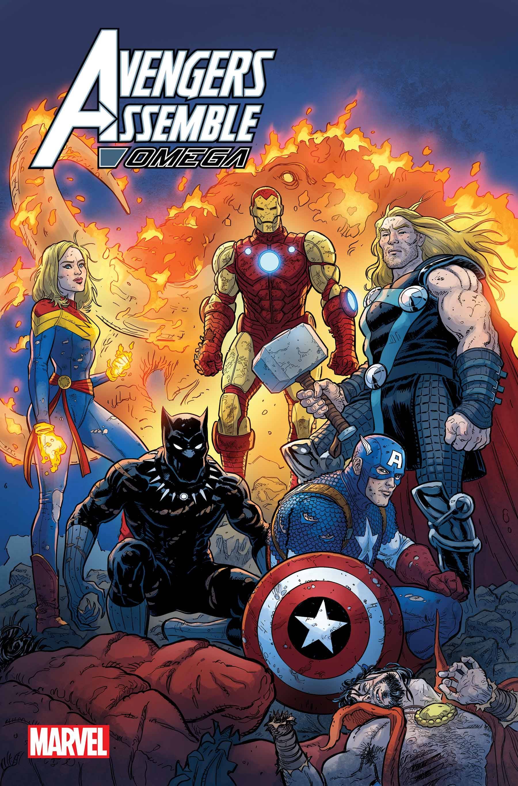 04/19/2023 AVENGERS ASSEMBLE OMEGA #1 SKROCE VARIANT