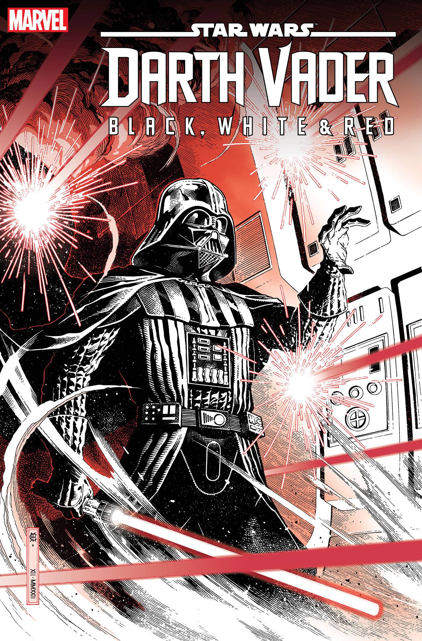 04/26/2023 STAR WARS DARTH VADER BLACK WHITE AND RED #1 CHEUNG VARIANT