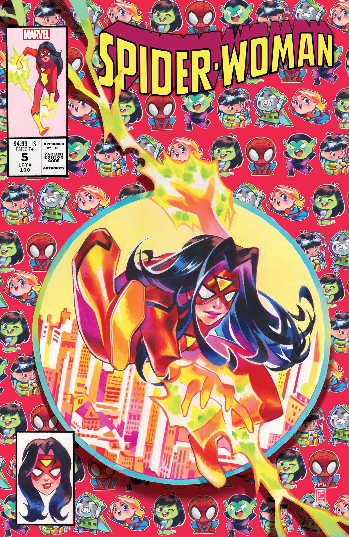 SPIDER-WOMAN #5 RIAN GONZALES EXCLUSIVE TRADE DRESS VARIANT