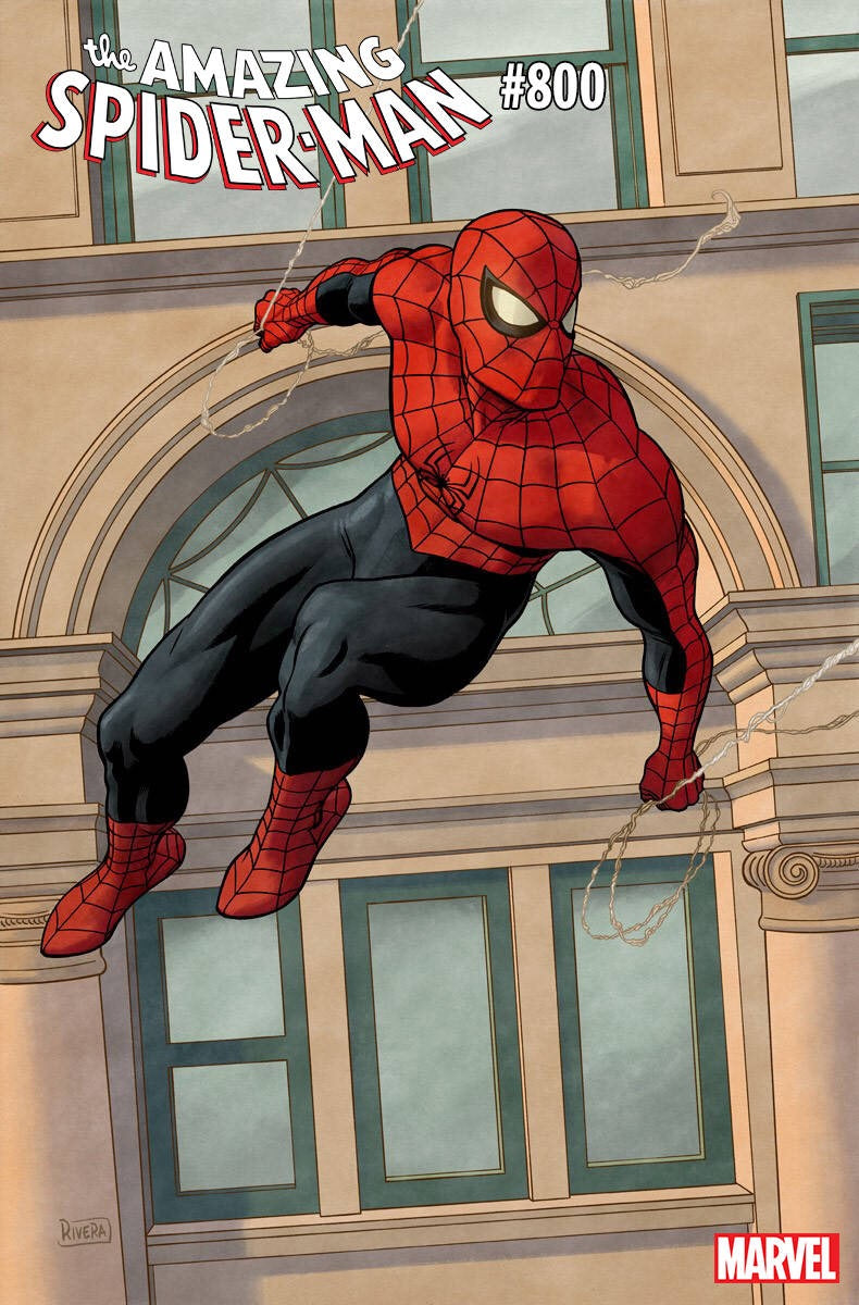 AMAZING SPIDER-MAN #800 RIVERA VAR LEG RELEASE DATE 05/30