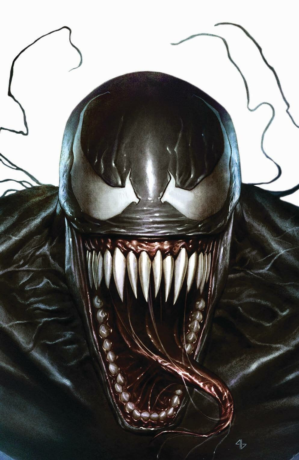Venom #1 Adi Granov Exclusive Virgin Variant virgin cover by Adi Granov