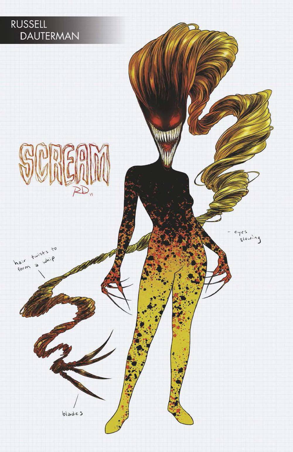 ABSOLUTE CARNAGE SCREAM #1 (OF 3) DAUTERMAN YOUNG GUNS VARIANT 08/14/19