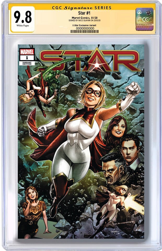STAR #1 MICO SUAYAN EXCLUSIVE COVER RAW & CGC GRADED OPTIONS