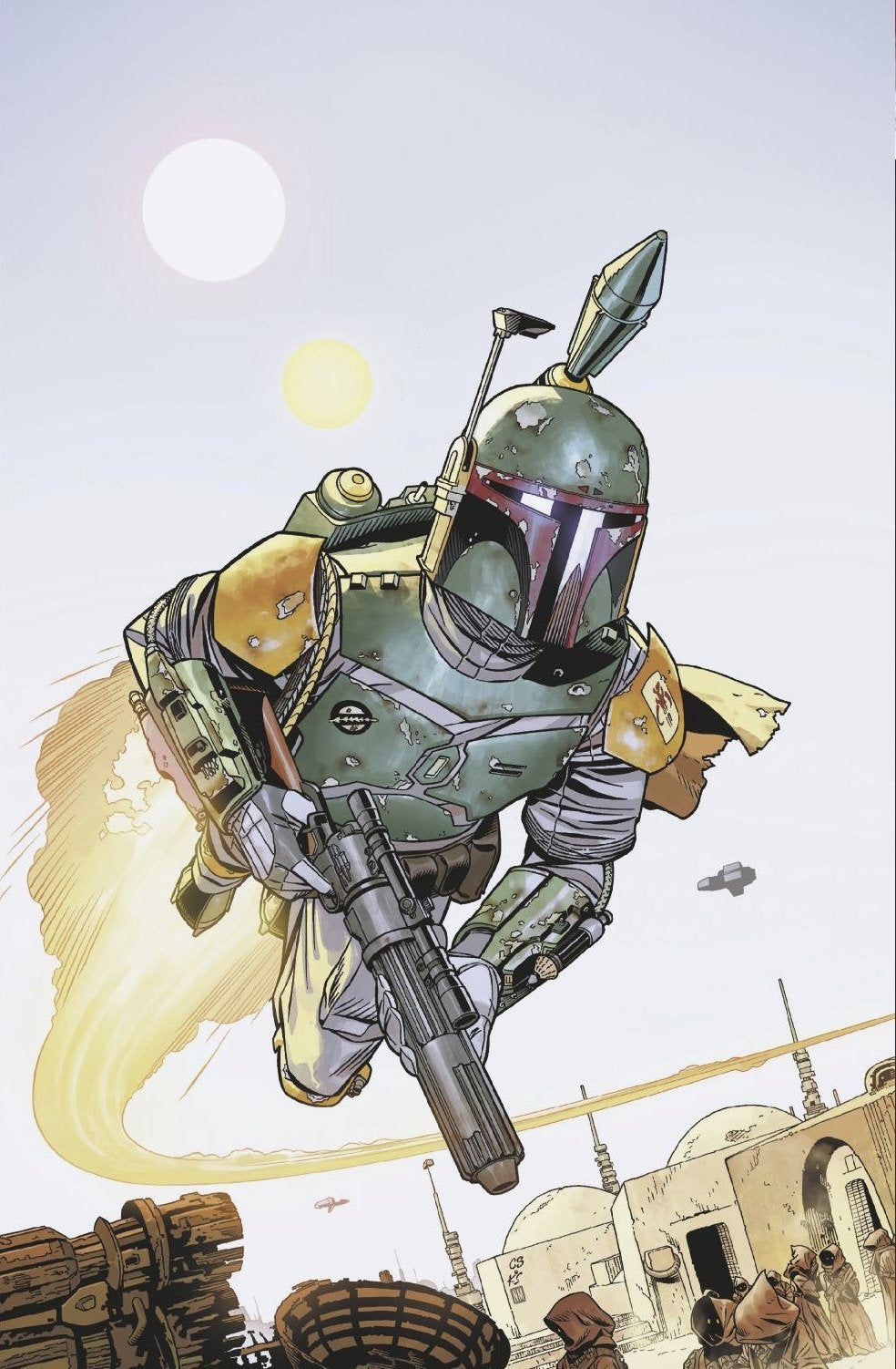 STAR WARS WAR BOUNTY HUNTERS ALPHA #1 CHRIS SPROUSE EXCLUSIVE VIRGIN VARIANT(M23)