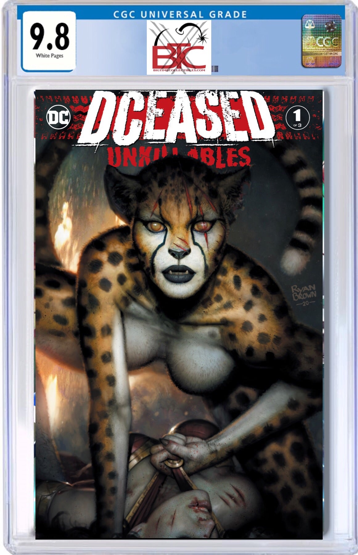 DCEASED UNKILLABLES #1 RYAN BROWN EXCLUSIVE VARIANT RAW & GRADED OPTION