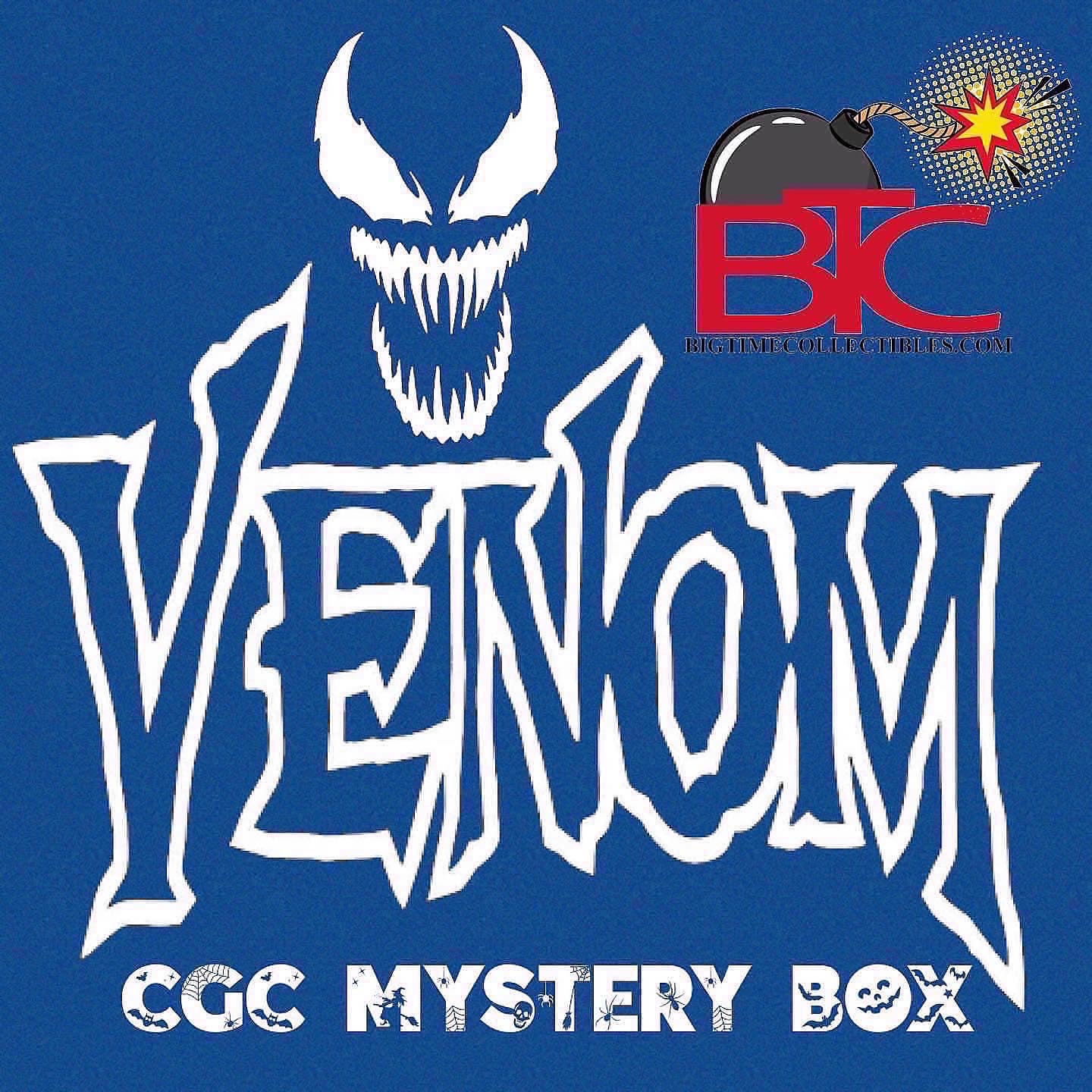 VENOM CGC MYSTERY BOX 2021 BLUE & YELLOW LABEL OPTIONS