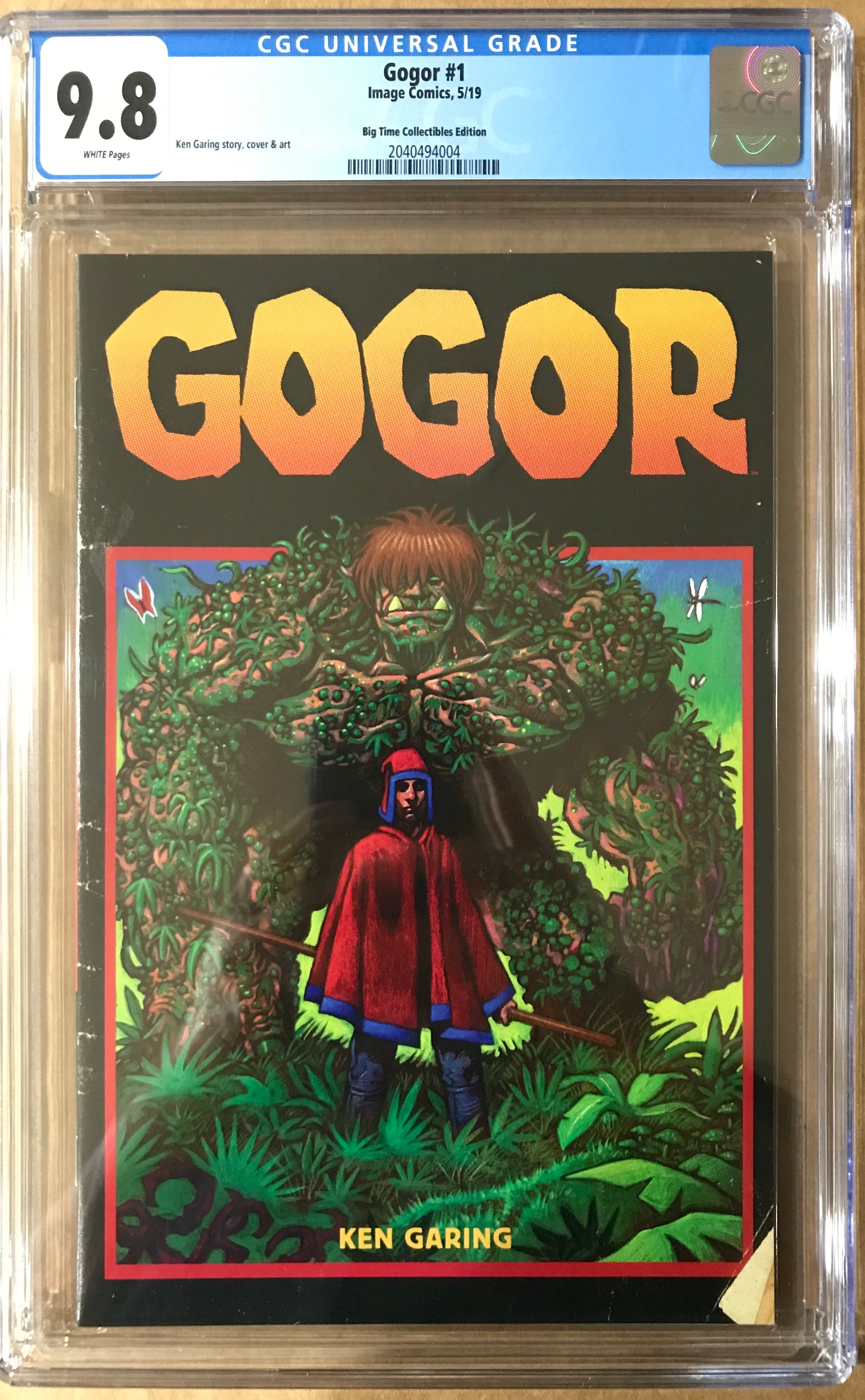 GOGOR #1 KEN GARING EXCLUSIVE CGC 9.8