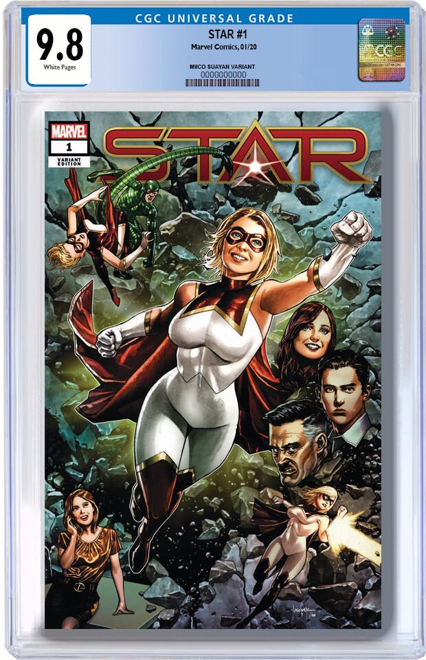 STAR #1 MICO SUAYAN EXCLUSIVE COVER RAW & CGC GRADED OPTIONS