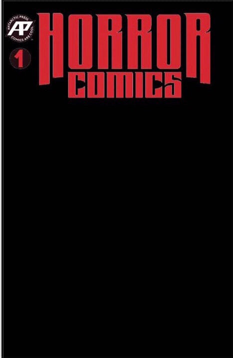 HORROR COMICS #1 BLACK SKETCH EXCLUSIVE VARIANT LIMITED TO 300 COPIES 05/29/19