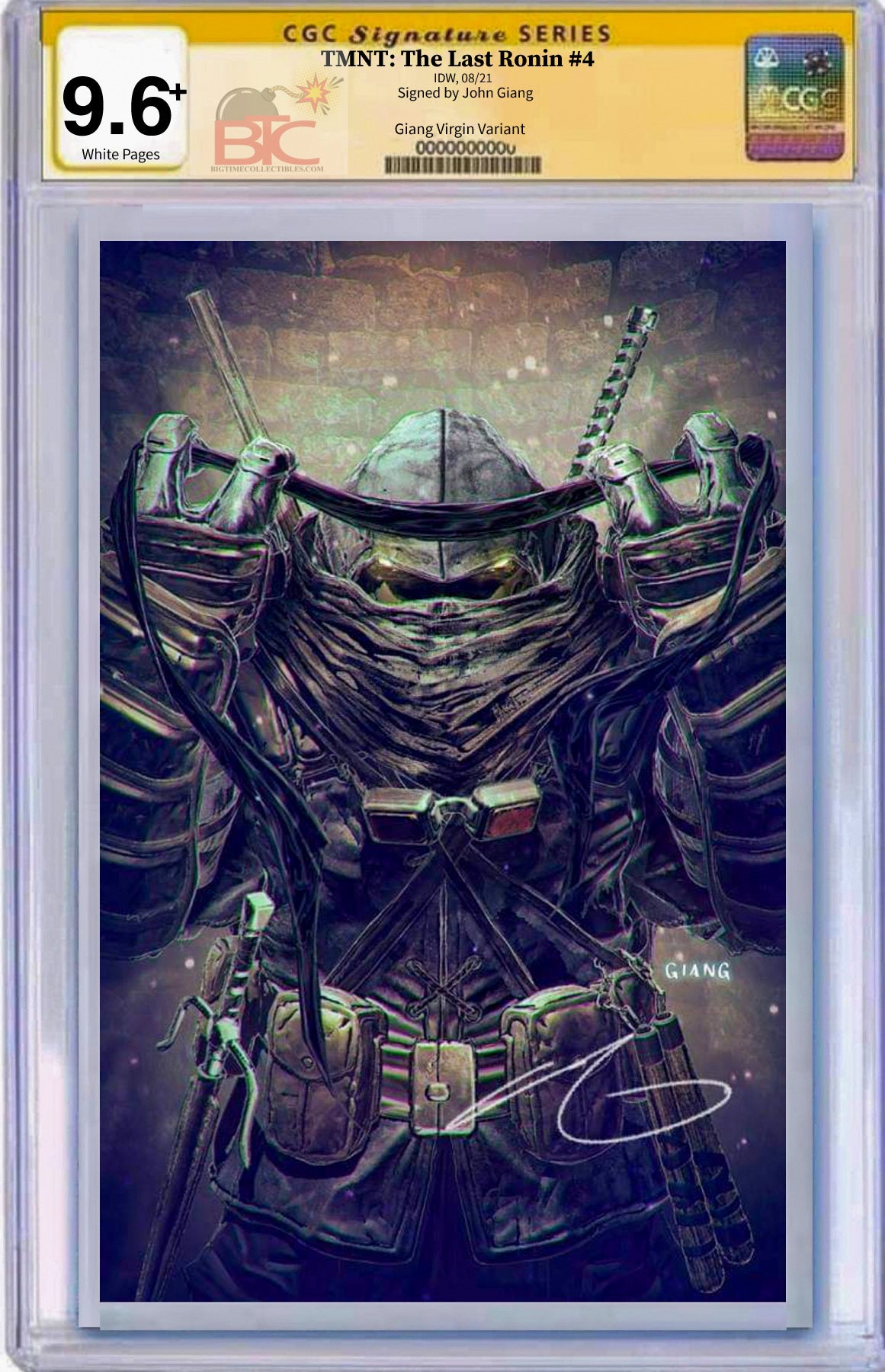09/22/2021 TMNT THE LAST RONIN #4 JOHN GIANG EXCLUSIVE VARIANT OPTIONS (I2)