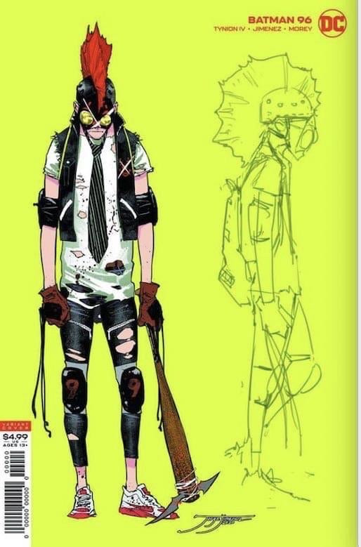 BATMAN #96 1:25 JIMENEZ VARIANT (CB13)
