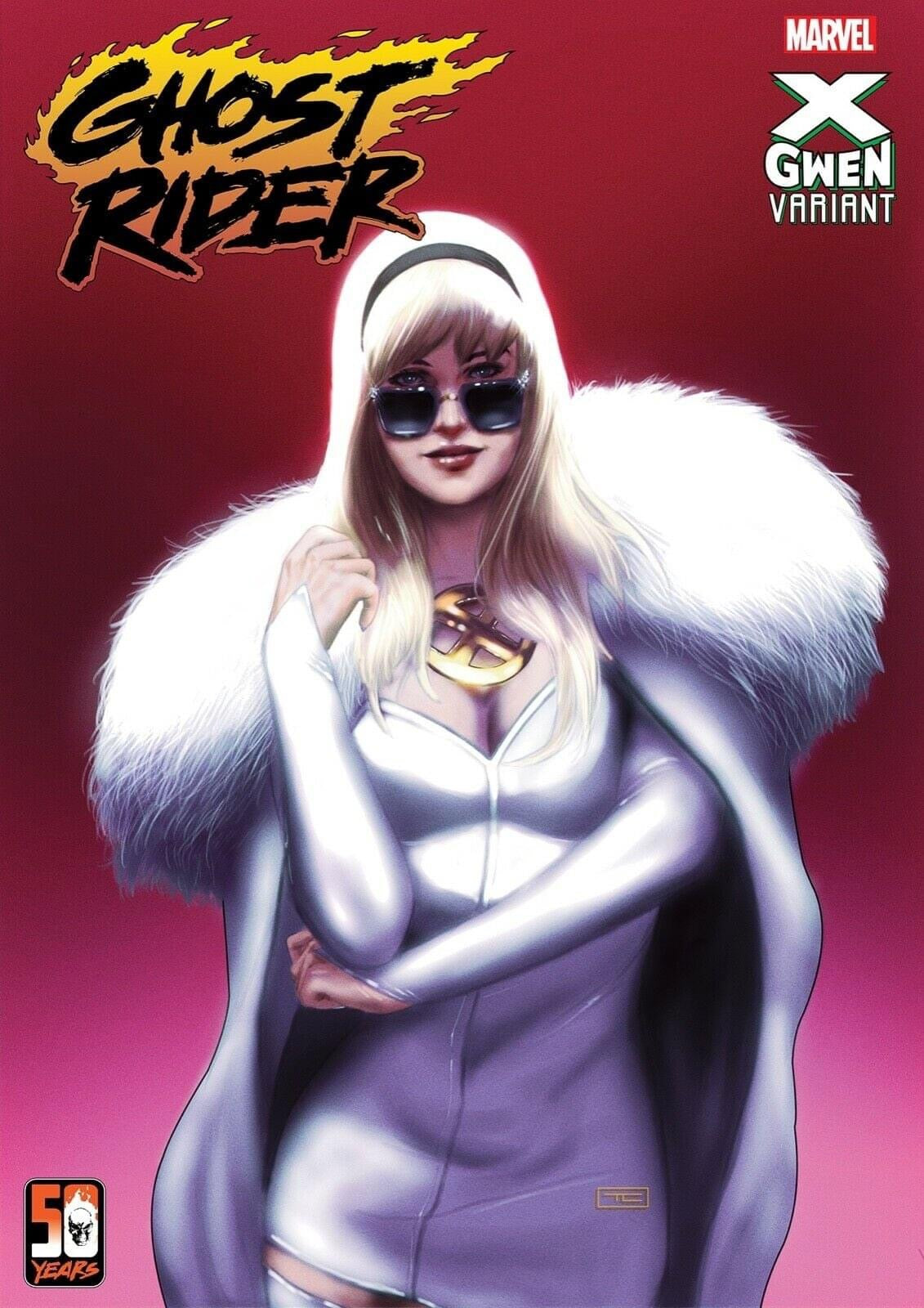 02/23/2022 GHOST RIDER #1 CLARKE X-GWEN VARIANT(CB100)