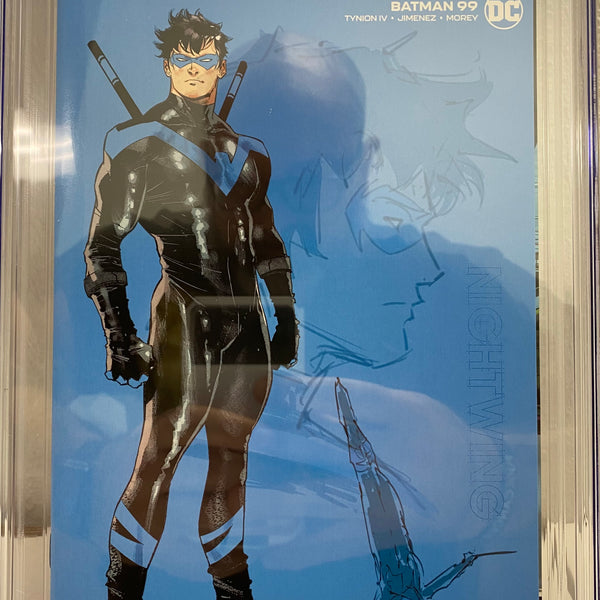 BATMAN #99 INC 1:25 JORGE JIMENEZ VARIANT NIGHTWING (JOKER WAR) CGC 9.