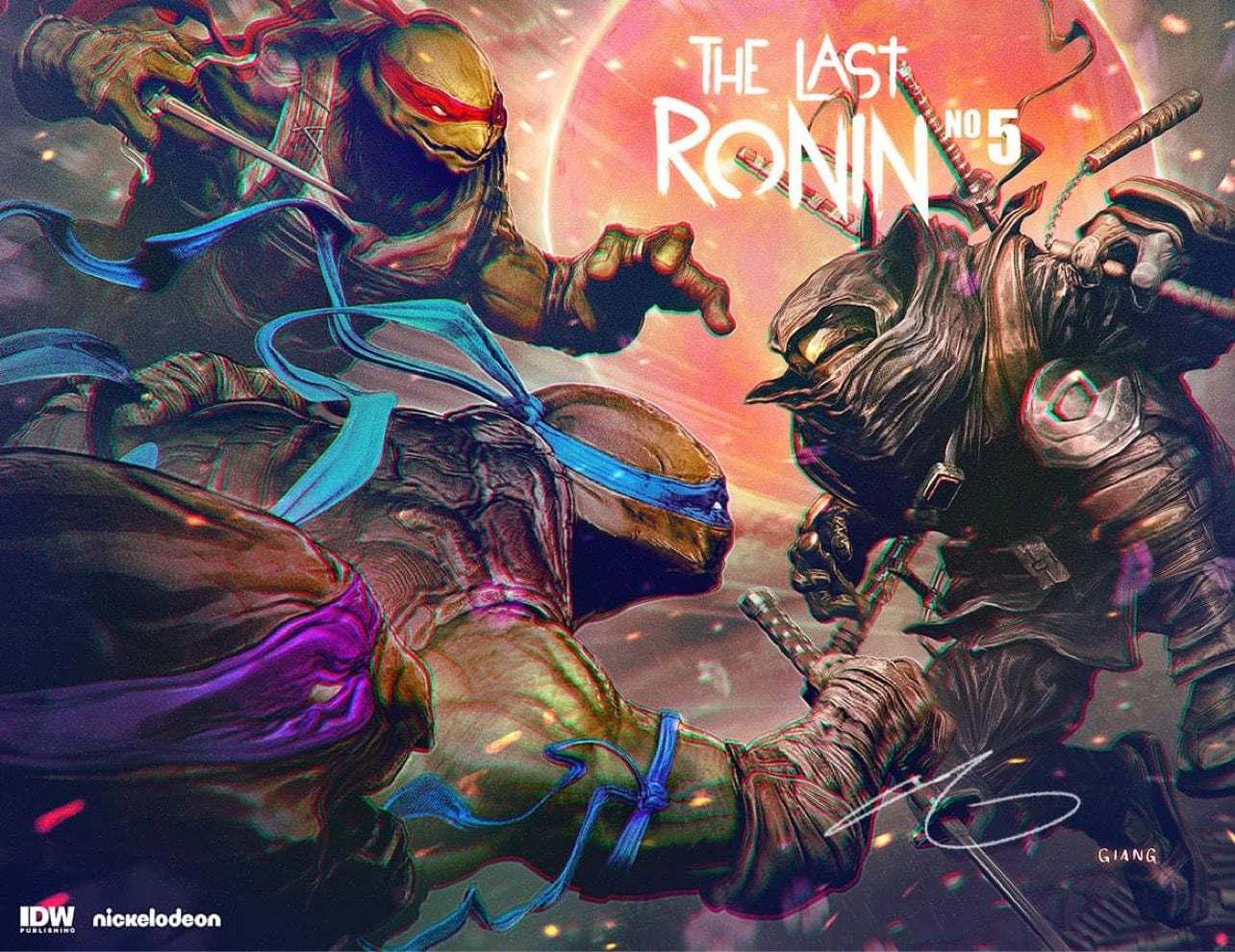 TMNT THE LAST RONIN #5 JOHN GIANG EXCLUSIVE VARIANT