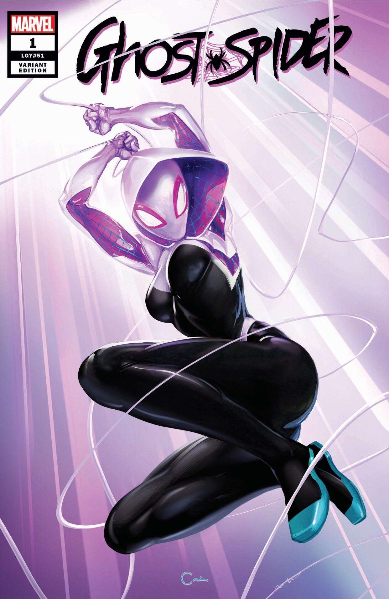 GHOST SPIDER #1 CLAYTON CRAIN EXCLUSIVE OPTIONS