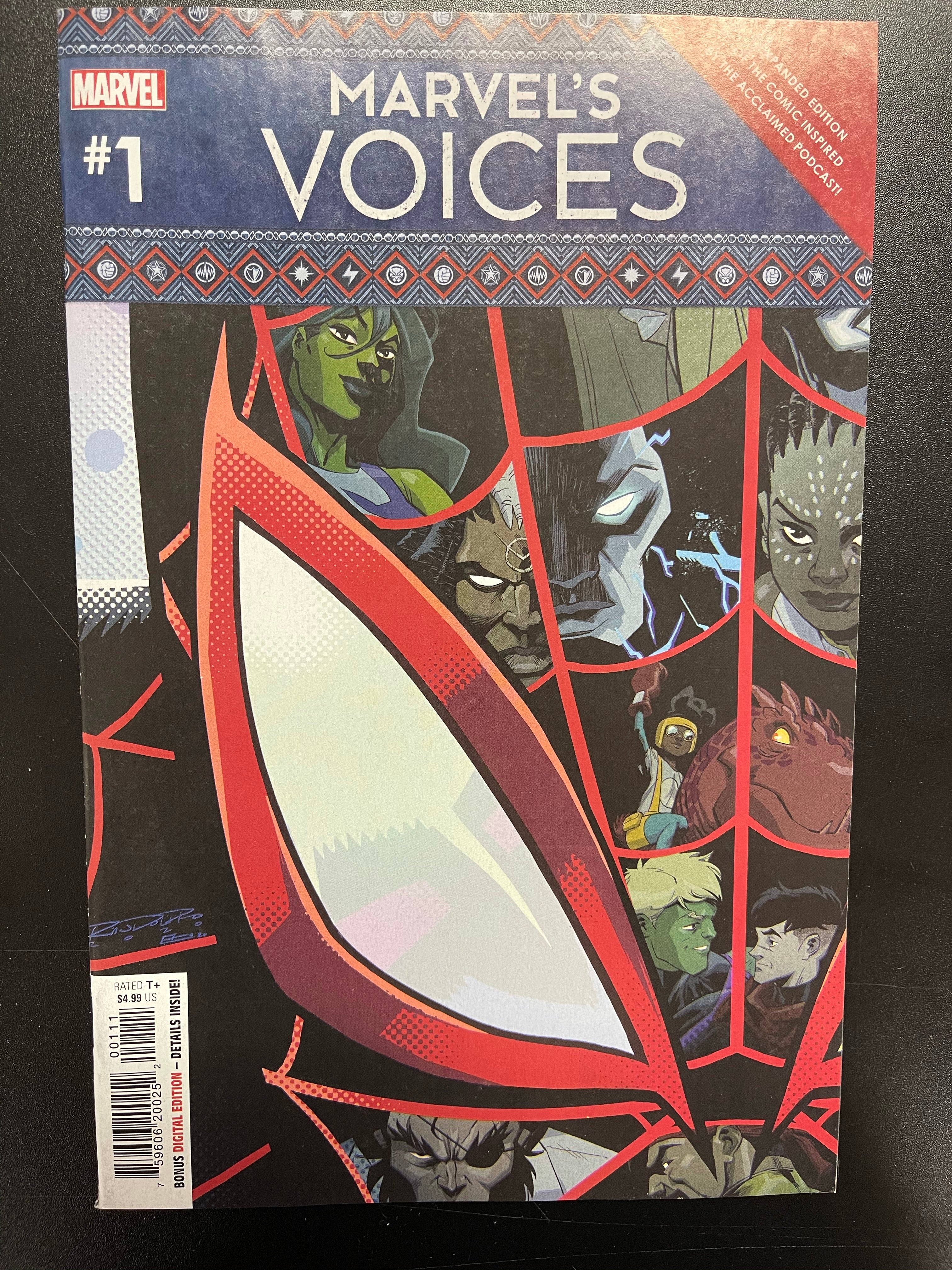 MARVELS VOICES #1 NEW PTG