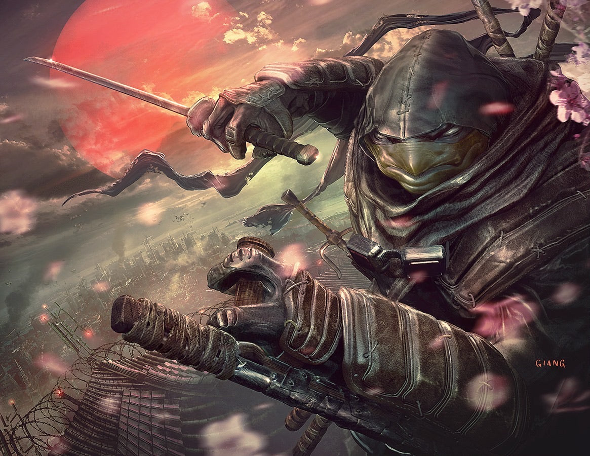 TMNT THE LAST RONIN #1 JOHN GIANG EXCLUSIVE VIRGIN VARIANT 10/28/20(I167)