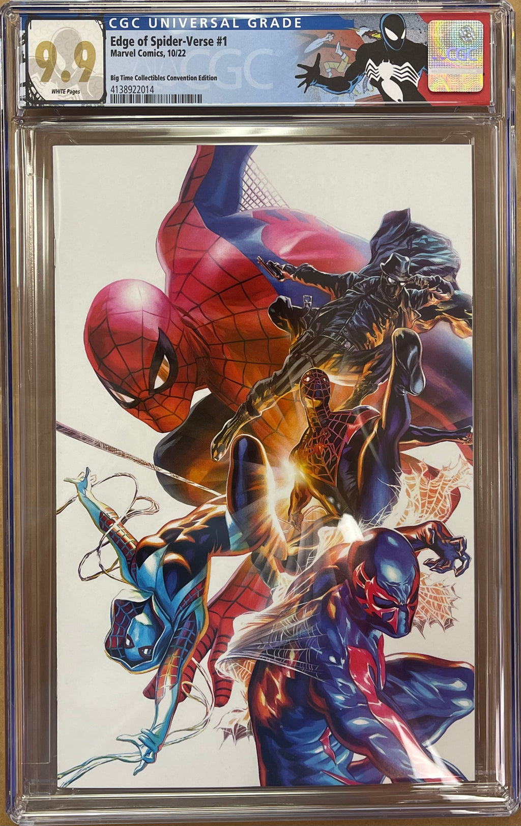 アメコミリーフ Spider-verse #1 2ndPrint CGC 8.0-