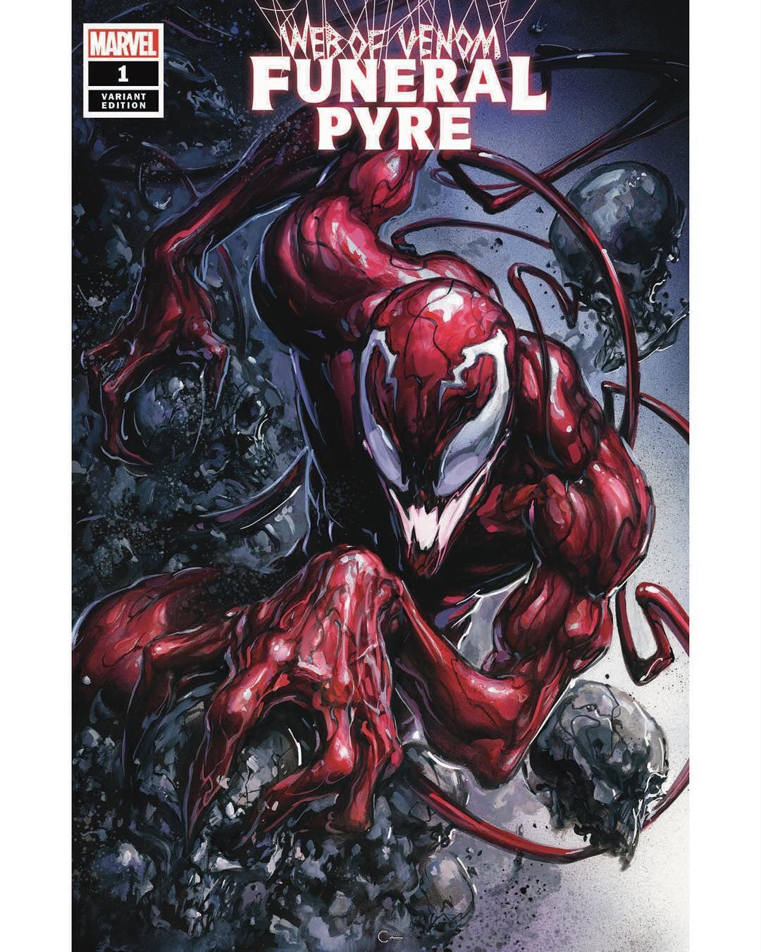WEB OF VENOM FUNERAL PYRE #1 CLAYTON CRAIN EXCLUSIVE VARIANTS OPTIONS