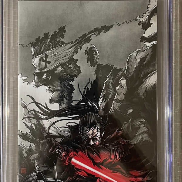STAR WARS VISIONS #1 NYCC EXCLUSIVE VIRGIN VARIANT LTD TO 800 W/COA CGC 9.8
