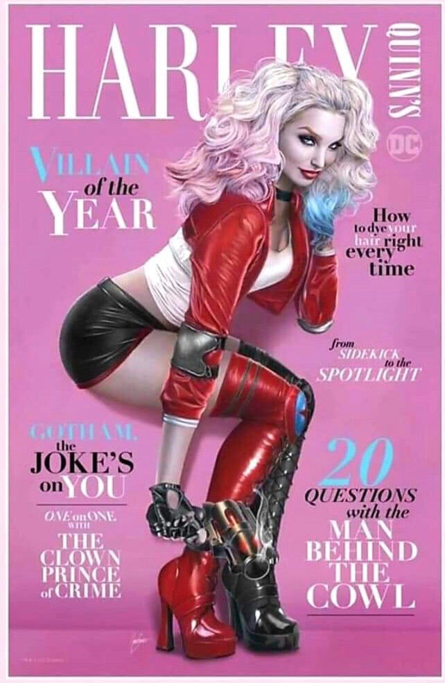 HARLEY QUINN VILLAIN OF THE YEAR #1 NATALI SANDERS EXCLUSIVE VARIANT