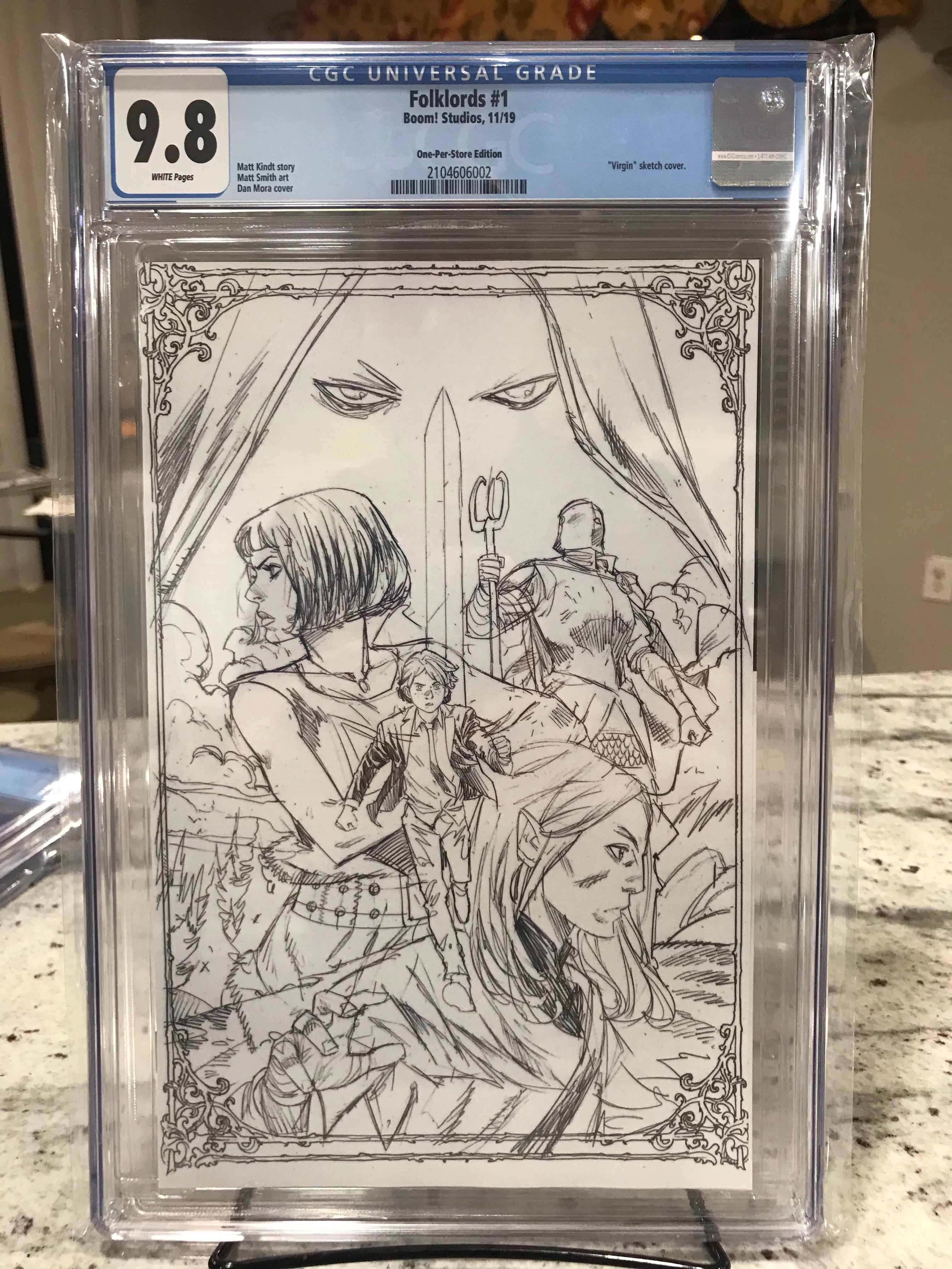 FOLKLORDS #1 ONE PER STORE VARIANT CGC 9.8