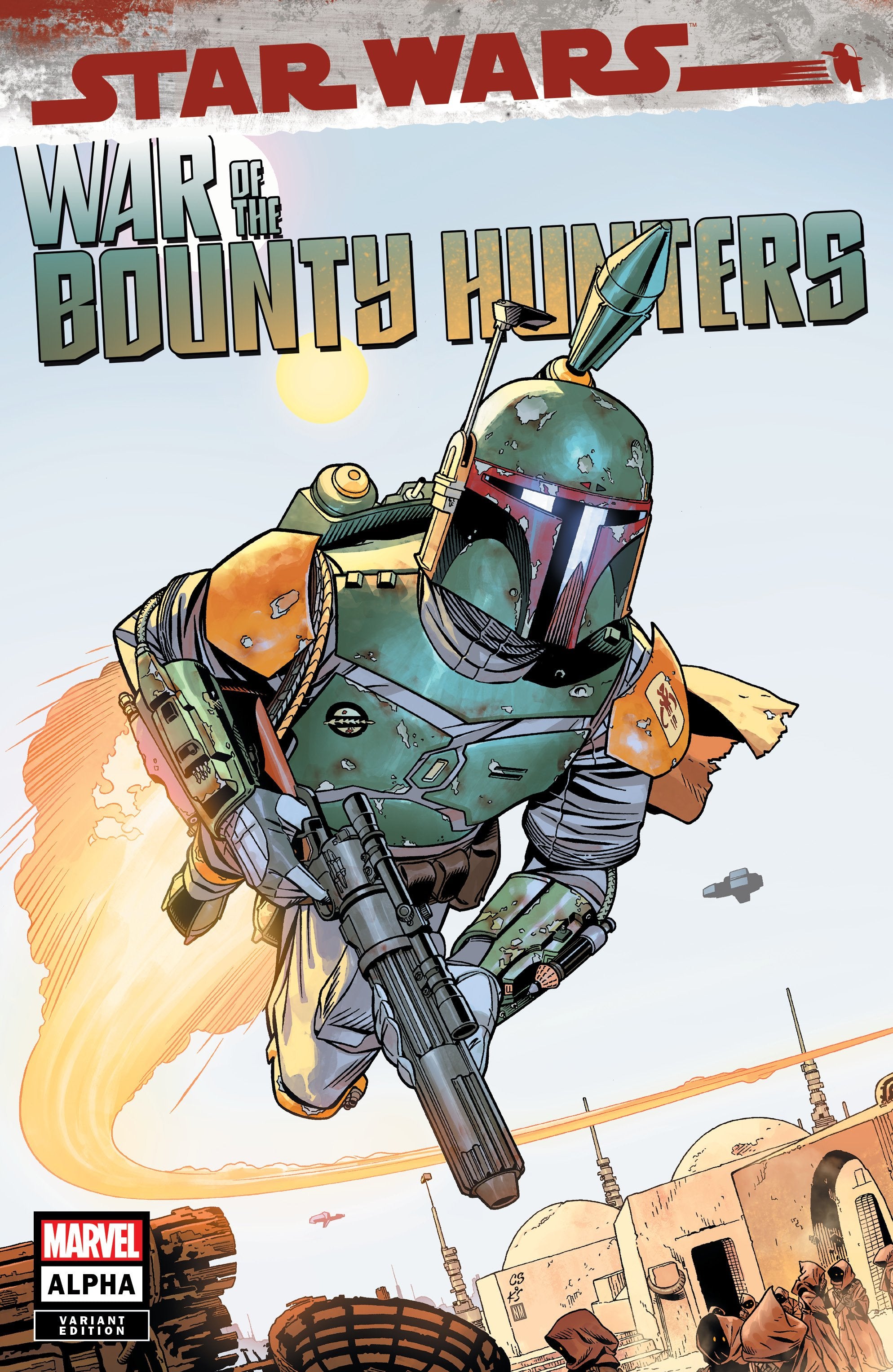 STAR WARS WAR BOUNTY HUNTERS ALPHA #1 CHRIS SPROUSE EXCLUSIVE TRADE DRESS